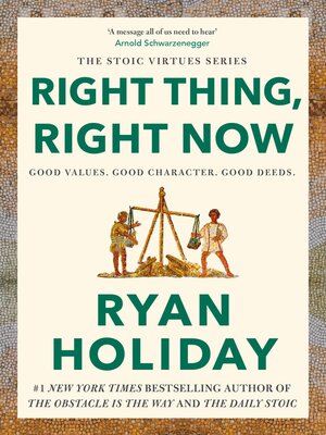 cover image of Right Thing, Right Now